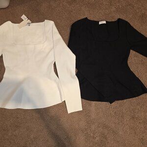 Aritzia babaton sculpt knit pouf